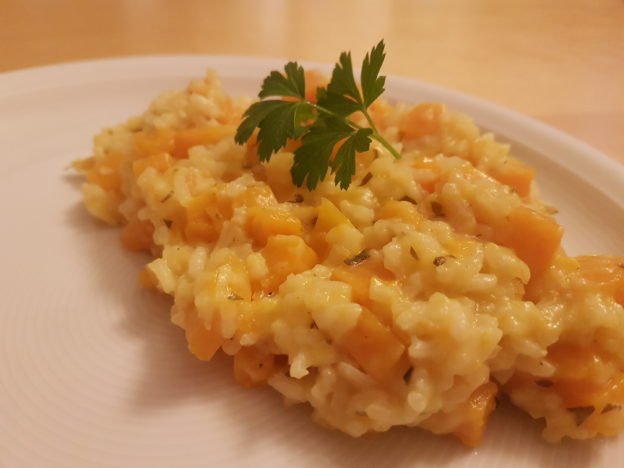 Kürbis-Risotto