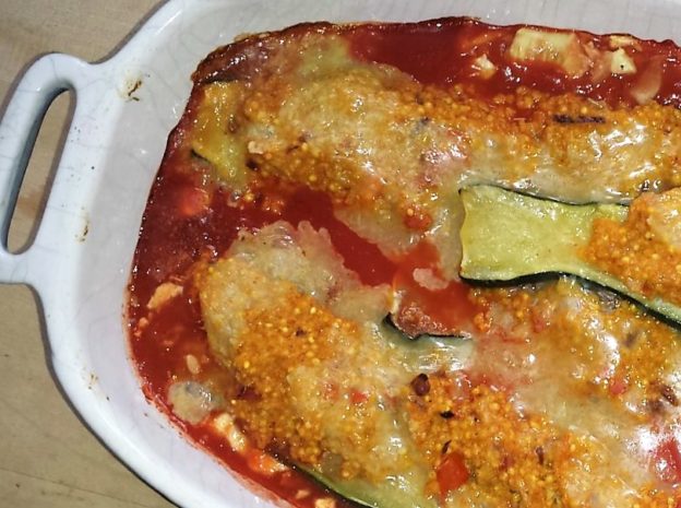 Zucchini gefüllt